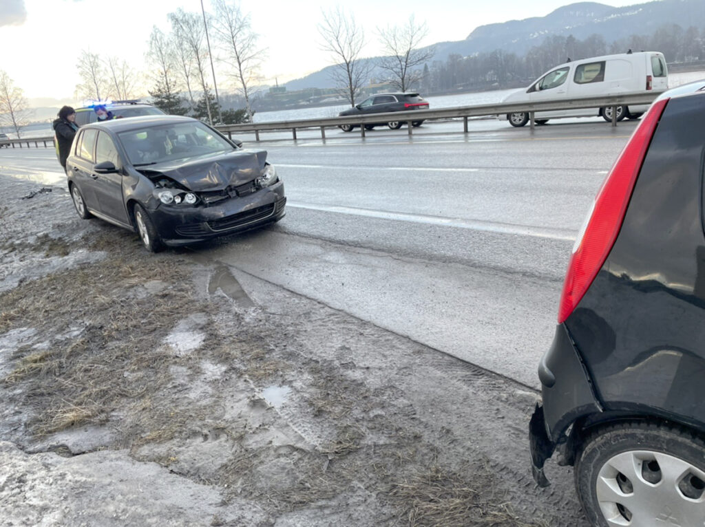 Trafikkulykke E134 Mjøndalen