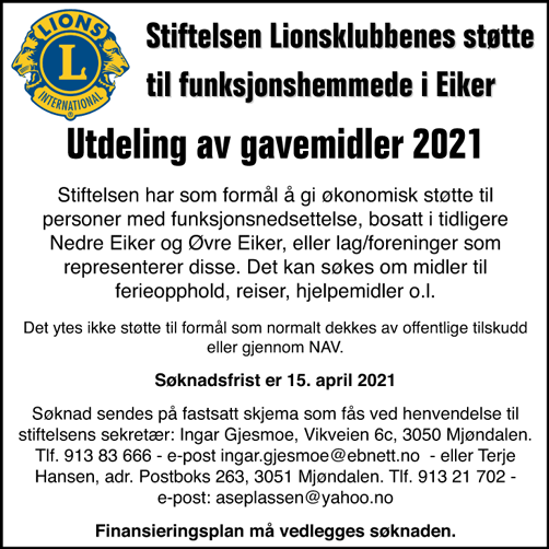 Stiftelsen Lionsklubbene